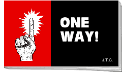 but which way would that be..........?